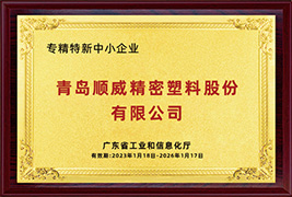 Qingdao Sunwill Precision Plastics Co., Ltd.