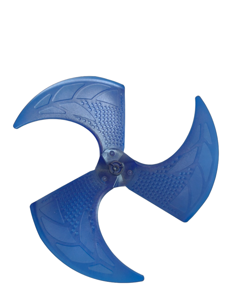 Endwall-Integrated Axial Fan Blade