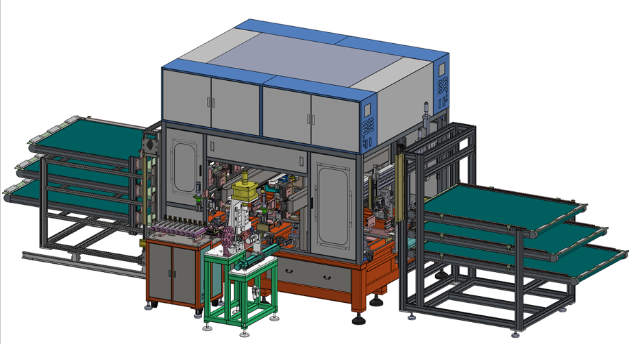 Automatic Dynamic Balancing Equipment for Cross-Flow Fan Blades 