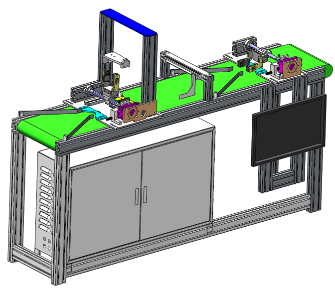 Cross-Flow Fan Middle Segment Vision Inspection 