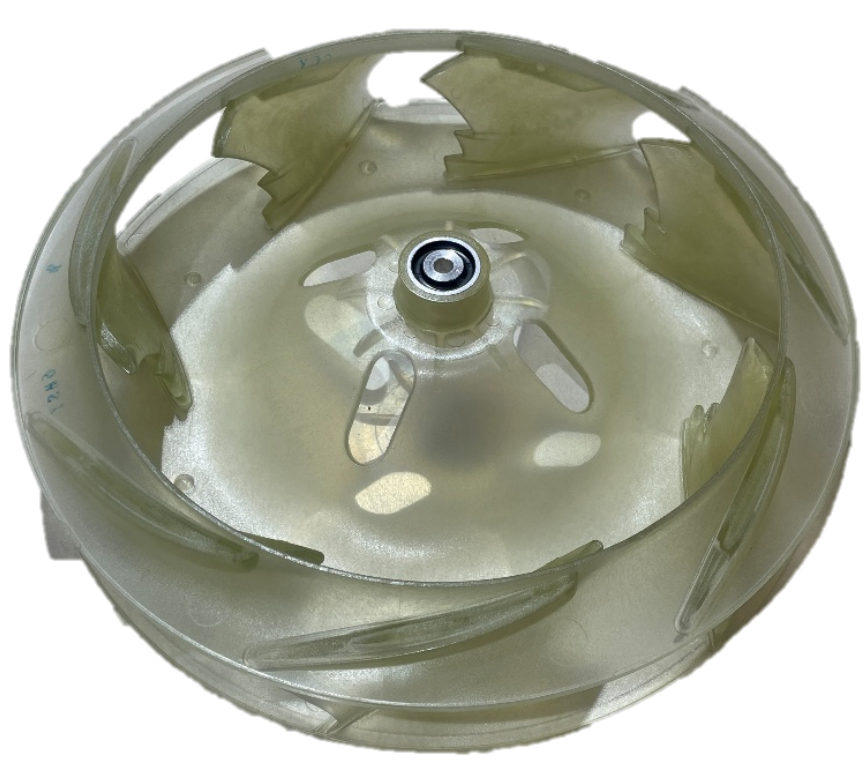 Bionic Fin-Shaped Energy-Saving Backward Curved Fan Impeller  