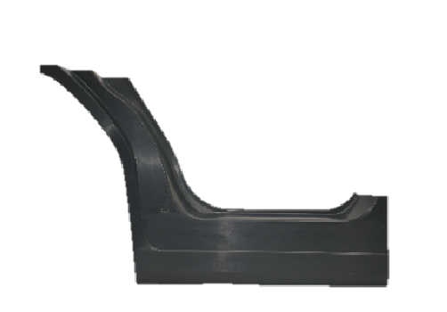 Rear skirt guard plate