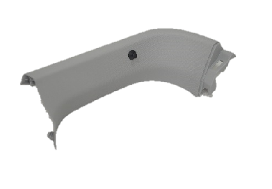 Rear door guard plate