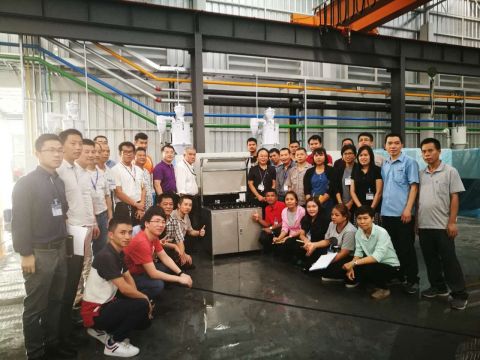 热烈祝贺顺威（泰国）有限公司试机圆满成功 